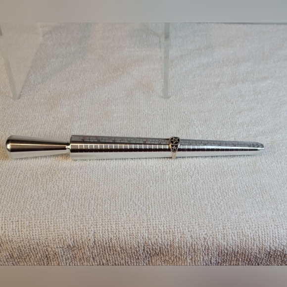 Vintage Pentacle Ring 925 Fashion Jewelry  size 7.5 - Picture 3 of 10